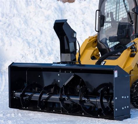 who makes the best skid steer snow blower|hydraulic snowblower for skid steer.